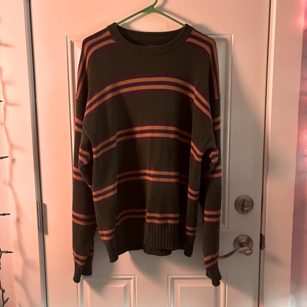 Eddie Bauer striped sweater